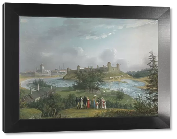 View of the Ivangorod Fortress. Artist: Hau, Johannes (1771-1838)