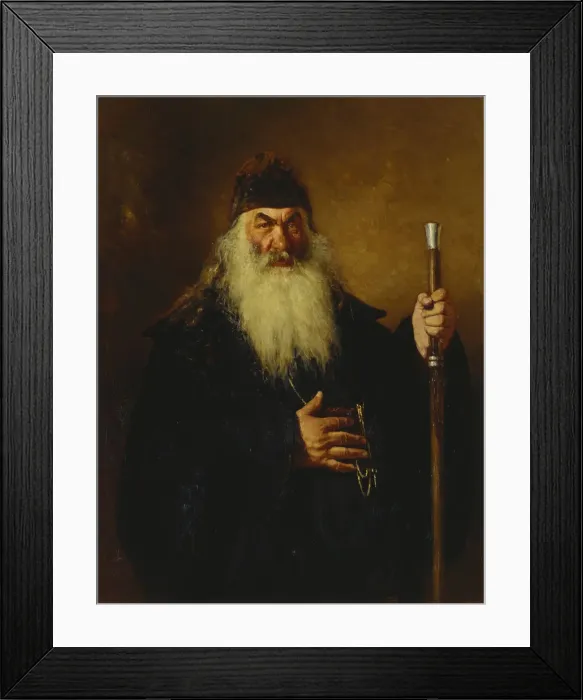 Framed Print : Protodeacon, 1877. Artist: Repin, Ilya Yefimovich (1844-1930) Framed Print : Protodeacon, 1877. Artist: Repin, Ilya Yefimovich (1844-1930)