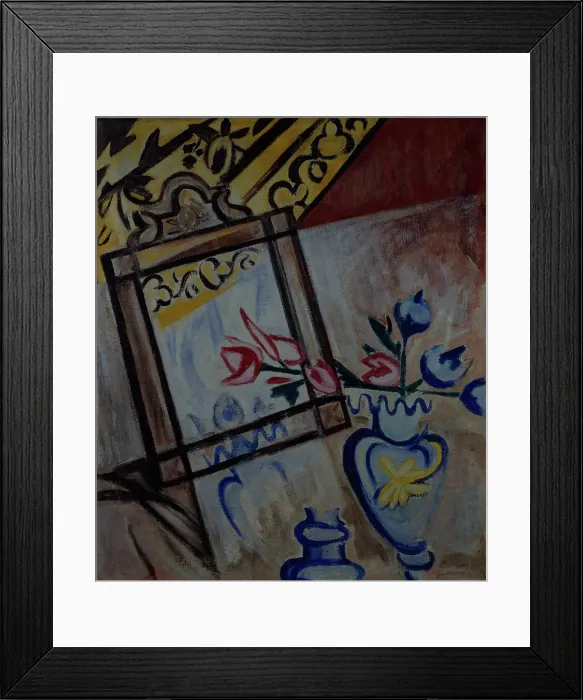 Framed Print : Still Life, 1913. Artist: Rozanova, Olga Vladimirovna (1886-1918) Framed Print : Still Life, 1913. Artist: Rozanova, Olga Vladimirovna (1886-1918)