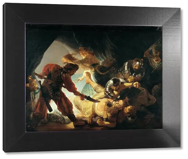The Blinding of Samson. Artist: Rembrandt van Rhijn (1606-1669)