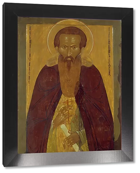 Saint Dionysius Glushitsky (1363-1437), 17th century. Artist: Russian icon