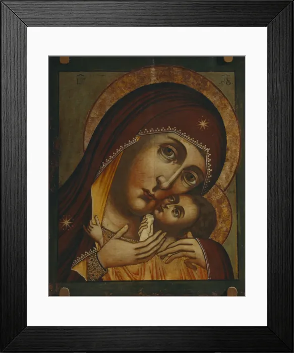 Framed Print : Our Lady of Korsun (Korsunskaya), 17th century. Artist: Russian icon Framed Print : Our Lady of Korsun (Korsunskaya), 17th century. Artist: Russian icon