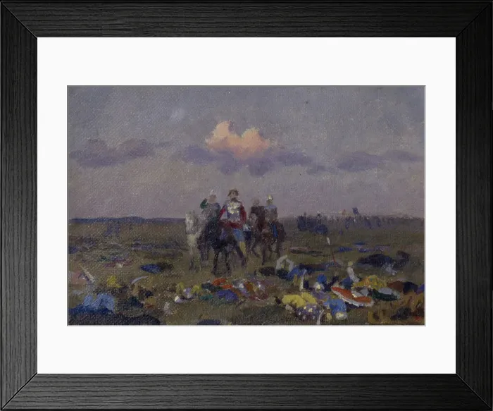 Framed Print : On the Snipes Field. Artist: Ryabushkin, Andrei Petrovich (1861-1904) Framed Print : On the Snipes Field. Artist: Ryabushkin, Andrei Petrovich (1861-1904)