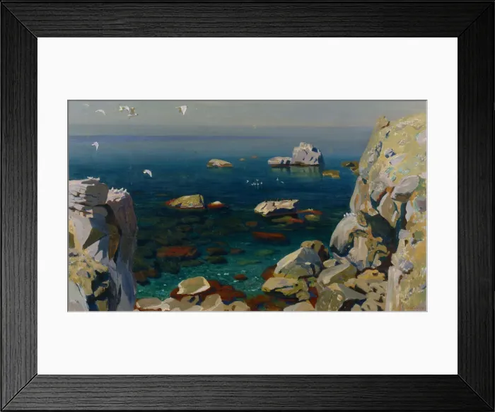 Framed Print : Calm, 1917. Artist: Rylov, Arkadi Alexandrovich (1870-1939) Framed Print : Calm, 1917. Artist: Rylov, Arkadi Alexandrovich (1870-1939)