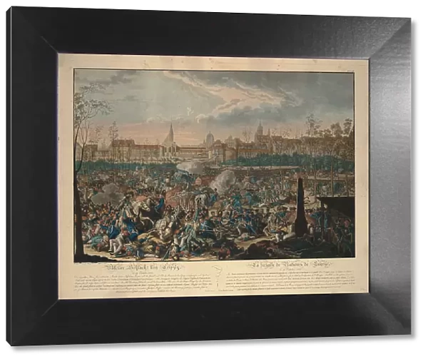The Battle of the Nations. Artist: Rugendas, Johann Lorenz, the Younger (1775-1826)