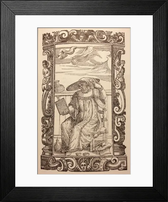 Framed Print : Venetian woman. From: De gli habiti antichi et moderni. Artist: Vecellio, Cesare (1521-1601) Framed Print : Venetian woman. From: De gli habiti antichi et moderni. Artist: Vecellio, Cesare (1521-1601)