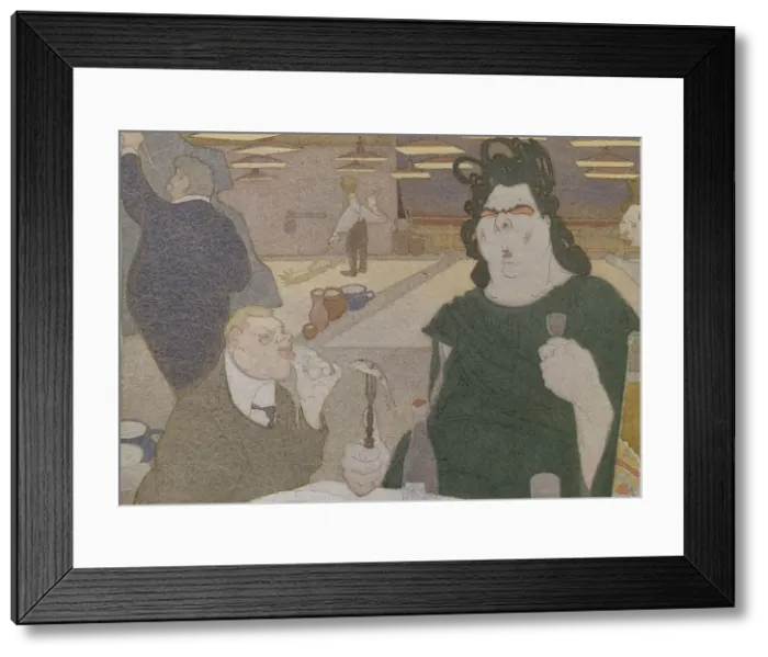 Framed Print : Fyodor Shalyapin (Caricature), 1910s. Artist: Shcherbov, Pavel Yegorovich (1866-1938) Framed Print : Fyodor Shalyapin (Caricature), 1910s. Artist: Shcherbov, Pavel Yegorovich (1866-1938)