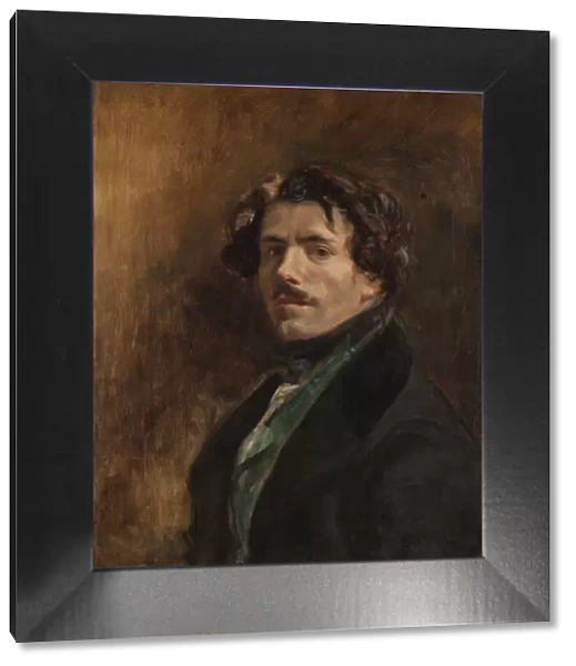 Self-Portrait. Artist: Delacroix, Eugene (1798-1863)