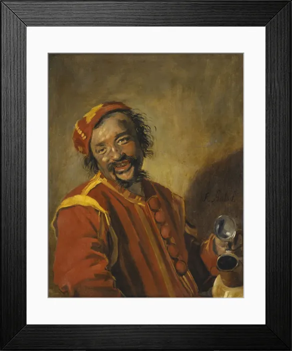 Framed Print : Peeckelhaering. Artist: Hals, Frans I (1581-1666) Framed Print : Peeckelhaering. Artist: Hals, Frans I (1581-1666)