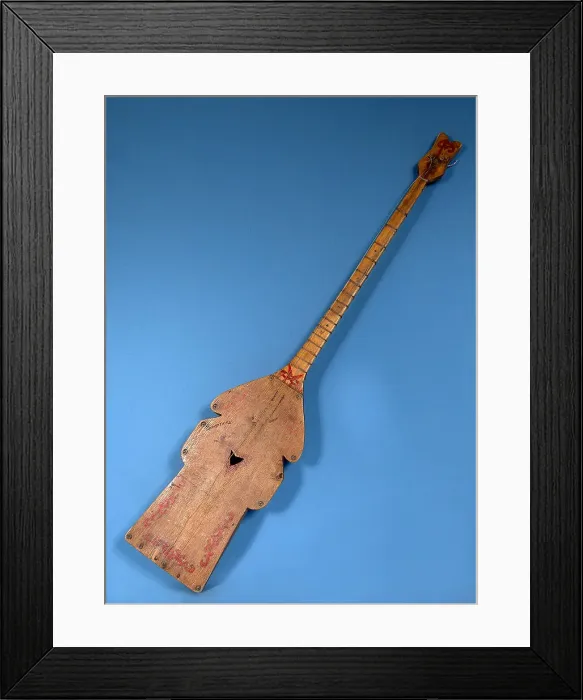 Framed Print : The Dombra. Artist: Anonymous master Framed Print : The Dombra. Artist: Anonymous master