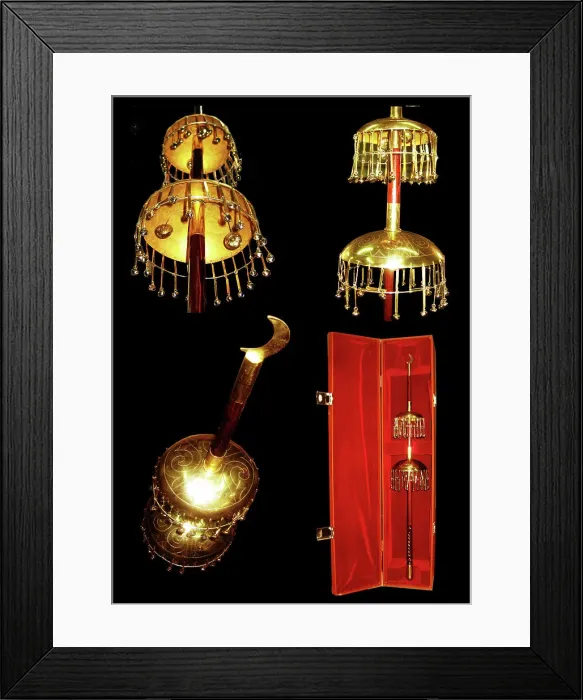 Framed Print : The Asatayak. Artist: Anonymous master Framed Print : The Asatayak. Artist: Anonymous master