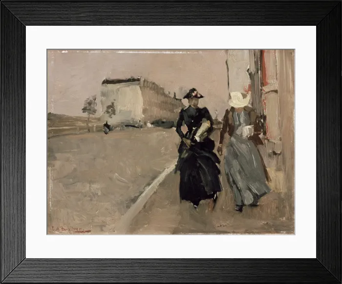Framed Print : Gust of wind. Artist: Breitner, George Hendrik (1857-1923) Framed Print : Gust of wind. Artist: Breitner, George Hendrik (1857-1923)