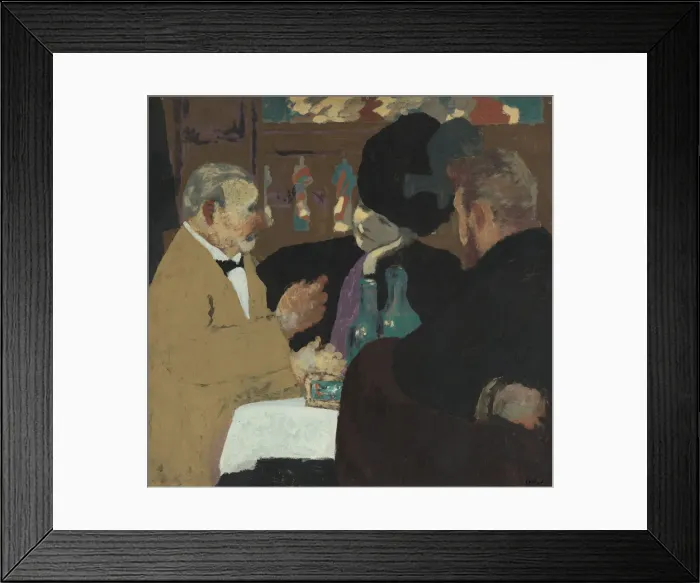 Framed Print : A Pleasure. Artist: Vuillard, Edouard (1868-1940) Framed Print : A Pleasure. Artist: Vuillard, Edouard (1868-1940)