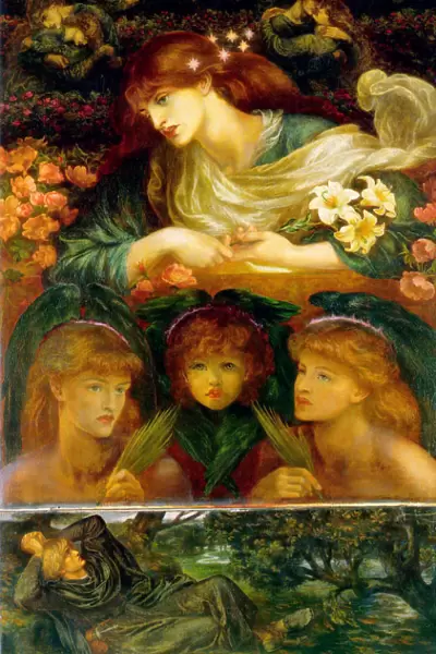 The Blessed Damozel. Artist: Rossetti, Dante Gabriel (1828-1882)