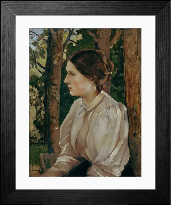Framed Print : Portrait of Tatyana Viktorovna Vasnetsova, the Artists Daughter, 1897. Artist: Vasnetsov, Viktor Mikhaylovich (1848-1926) Framed Print : Portrait of Tatyana Viktorovna Vasnetsova, the Artists Daughter, 1897. Artist: Vasnetsov, Viktor Mikhaylovich (1848-1926)