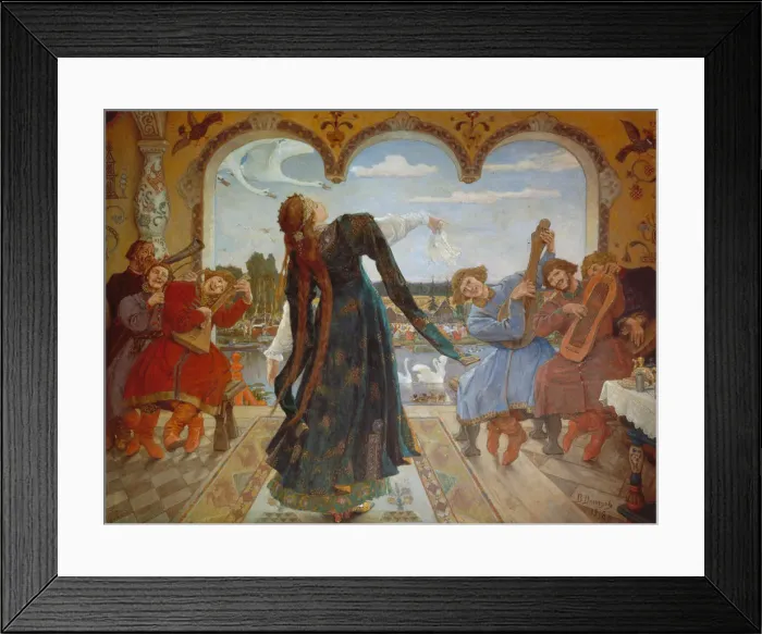 Framed Print : The Frog Princess, 1901-1918. Artist: Vasnetsov, Viktor Mikhaylovich (1848-1926) Framed Print : The Frog Princess, 1901-1918. Artist: Vasnetsov, Viktor Mikhaylovich (1848-1926)