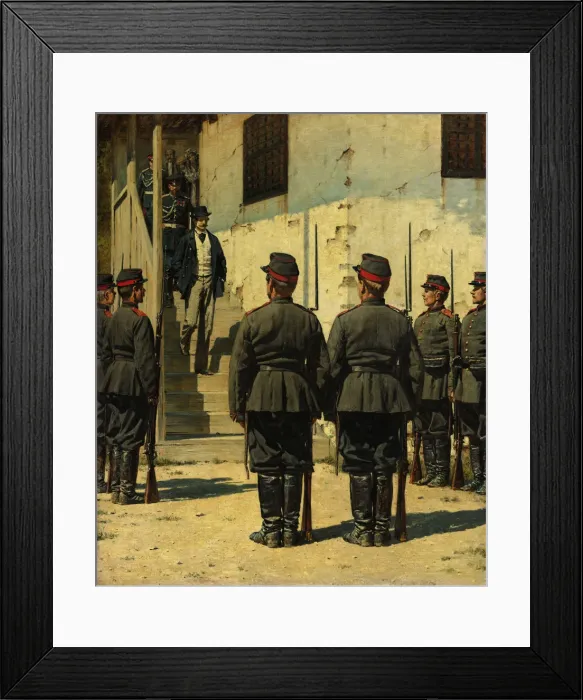 Framed Print : The Spy. Artist: Vereshchagin, Vasili Vasilyevich (1842-1904) Framed Print : The Spy. Artist: Vereshchagin, Vasili Vasilyevich (1842-1904)