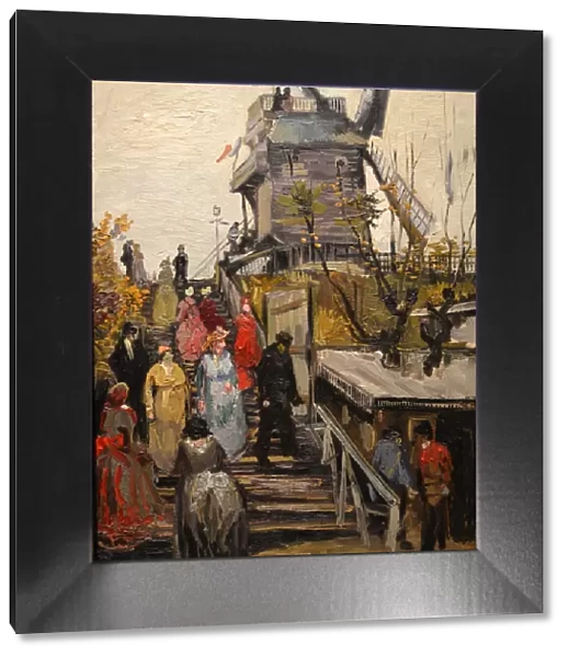 Le Moulin de Blute-Fin. Artist: Gogh, Vincent, van (1853-1890)