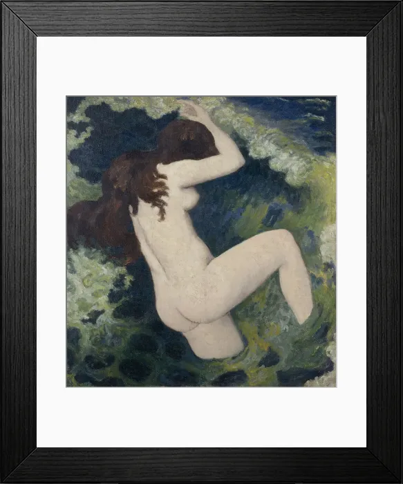 Framed Print : The Wave. Artist: Maillol, Aristide (1861-1944) Framed Print : The Wave. Artist: Maillol, Aristide (1861-1944)