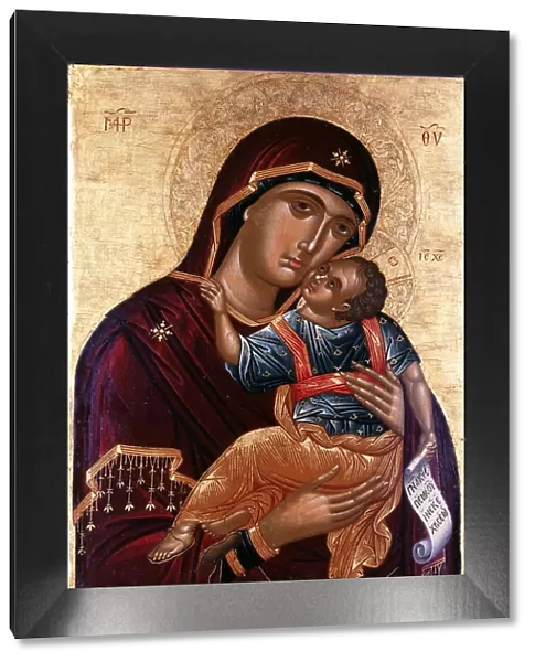 Our Lady of Tenderness (The Virgin Eleusa). Artist: Greek icon