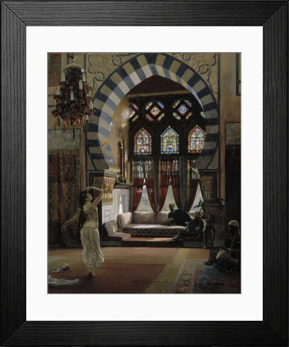 Framed Print : Almee. Artist: Berndtson, Gunnar Fredrik (1854-1895) Framed Print : Almee. Artist: Berndtson, Gunnar Fredrik (1854-1895)
