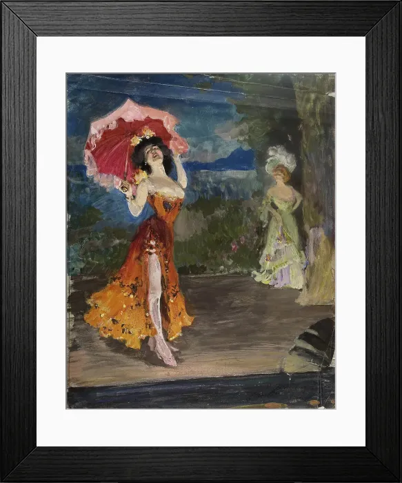 Framed Print : Dancer, Early 1900s. Artist: Vinogradov, Sergei Arsenyevich (1869-1938) Framed Print : Dancer, Early 1900s. Artist: Vinogradov, Sergei Arsenyevich (1869-1938)