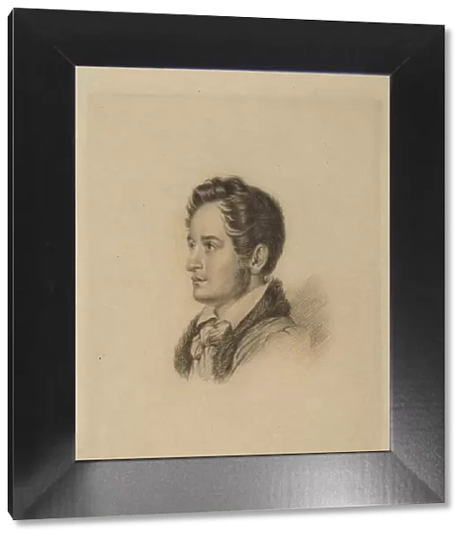 Portrait of the author Alexander Herzen (1812-1870), ca 1836. Artist: Vitberg, Alexander Lavrentievich (1787-1855)