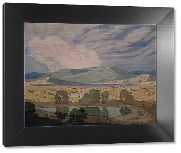 A cloud over the bay. Koktebel, 1925. Artist: Voloshin, Maximilian (1877-1932)