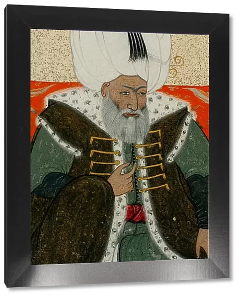 Bayezid II, Sultan of the Ottoman Empire, c. 1710. Artist: Levni, Abdulcelil (?-1732)