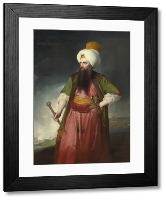 Framed Print : Portrait of Edward Wortley Montagu (1713-1776). Artist: Romney, George (1734-1802) Framed Print : Portrait of Edward Wortley Montagu (1713-1776). Artist: Romney, George (1734-1802)