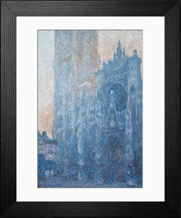 Framed Print : The Portal of the Rouen Cathedral in Morning Light, 1894. Artist: Monet, Claude (1840-1926) Framed Print : The Portal of the Rouen Cathedral in Morning Light, 1894. Artist: Monet, Claude (1840-1926)