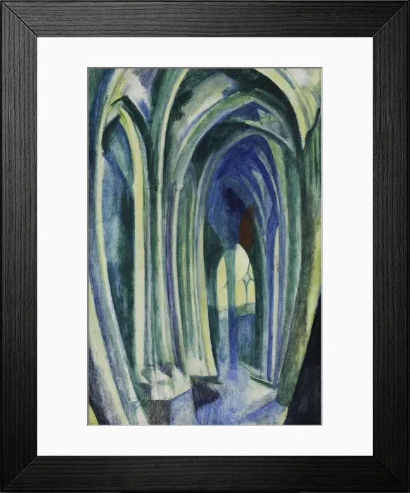 Framed Print : Saint Severin No. 5. The Rainbow, 1909-1910. Artist: Delaunay, Robert (1885?1941) Framed Print : Saint Severin No. 5. The Rainbow, 1909-1910. Artist: Delaunay, Robert (1885?1941)
