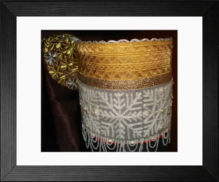 Framed Print : Kokoshnik, Early 19th cen Artist: Anonymous Framed Print : Kokoshnik, Early 19th cen Artist: Anonymous