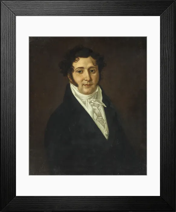 Framed Print : Portrait of Yuri Petrovich Lermontov (1787-1831), First quarter of 19th century. Artist: Anonymous Framed Print : Portrait of Yuri Petrovich Lermontov (1787-1831), First quarter of 19th century. Artist: Anonymous