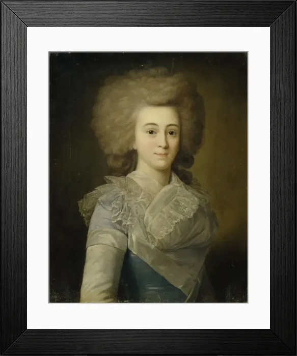 Framed Print : Portrait of Elisaveta Alexandrovna Stroganova (1745-1831), 1770s. Artist: Anonymous Framed Print : Portrait of Elisaveta Alexandrovna Stroganova (1745-1831), 1770s. Artist: Anonymous