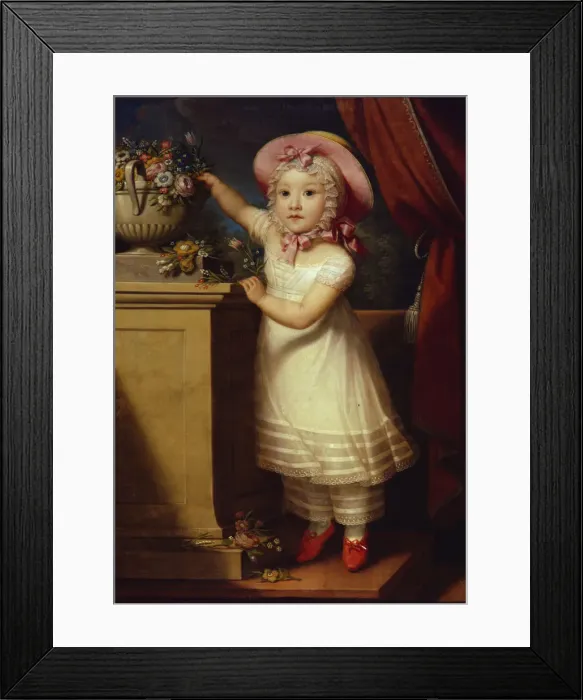 Framed Print : Portrait of Ekaterina Dmitrievna Obreskova (1822-1874), ca 1825. Artist: Anonymous Framed Print : Portrait of Ekaterina Dmitrievna Obreskova (1822-1874), ca 1825. Artist: Anonymous