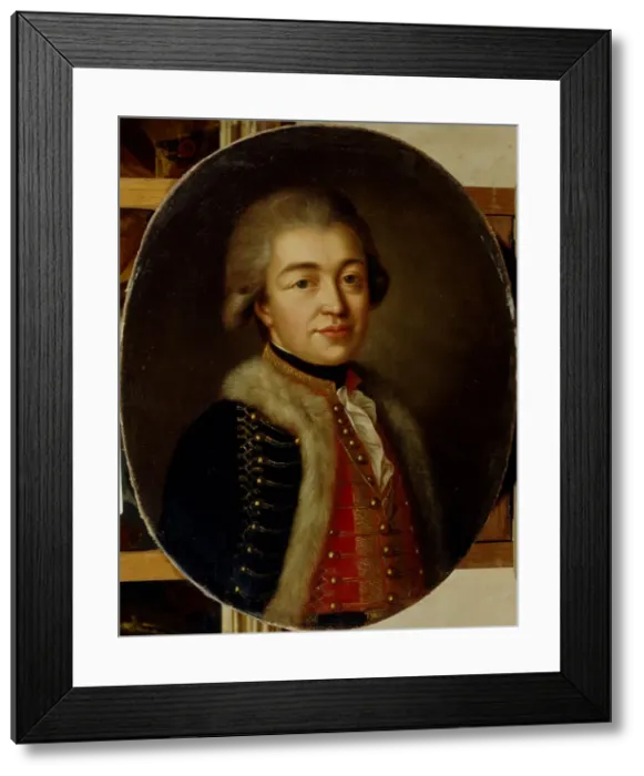 Framed Print : Portrait of Prince Stepan Borisovich Kurakin (1754-1805), Second Half of the 18th cen Artist: Anonymous Framed Print : Portrait of Prince Stepan Borisovich Kurakin (1754-1805), Second Half of the 18th cen Artist: Anonymous