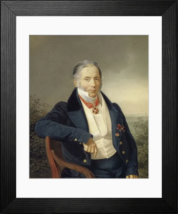 Framed Print : Portrait of the painter Alexander Sauerweid (1782-1844), First quarter of 19th cen Artist: Anonymous Framed Print : Portrait of the painter Alexander Sauerweid (1782-1844), First quarter of 19th cen Artist: Anonymous