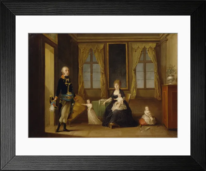 Framed Print : The Chernyshov Family, Early 19th cen Artist: Anonymous Framed Print : The Chernyshov Family, Early 19th cen Artist: Anonymous