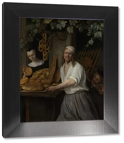 The Baker Arent Oostwaard and his Wife, Catharina Keizerswaard, 1658. Artist: Steen, Jan Havicksz (1626-1679)
