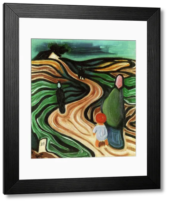 Framed Print : Cloud, 1933. Artist: Capek, Josef (1887-1945) Framed Print : Cloud, 1933. Artist: Capek, Josef (1887-1945)