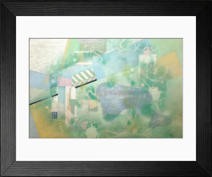 Framed Print : Aquarium, 1927. Artist: Styrsky, Jindrich (1899-1942) Framed Print : Aquarium, 1927. Artist: Styrsky, Jindrich (1899-1942)