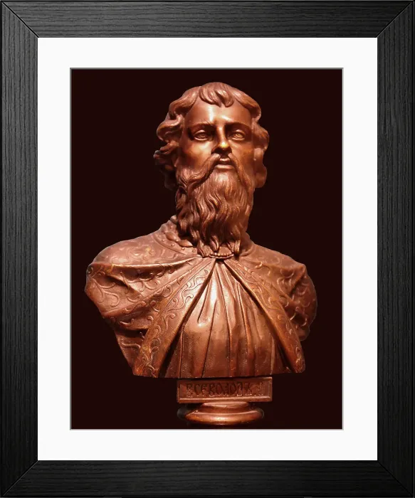 Framed Print : Grand Prince Vsevolod II Olgovich of Kiev. Artist: Anonymous Framed Print : Grand Prince Vsevolod II Olgovich of Kiev. Artist: Anonymous