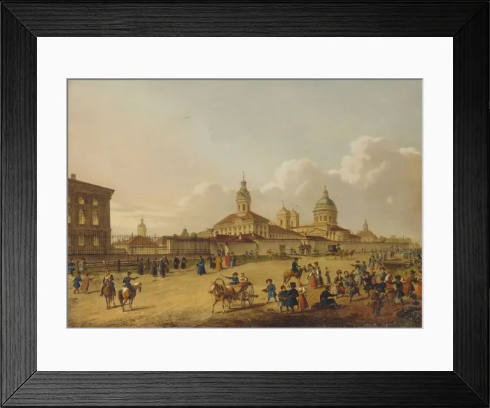 Framed Print : The Alexander Nevsky Monastery. Artist: Anonymous Framed Print : The Alexander Nevsky Monastery. Artist: Anonymous