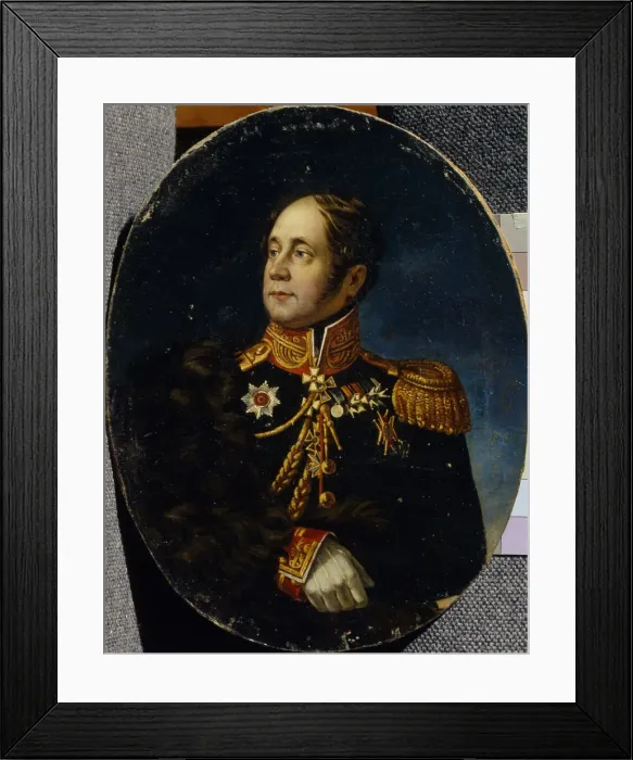 Framed Print : Portrait of General Nikolai Martemyanovich Sipyagin (1785-1828). Artist: Anonymous Framed Print : Portrait of General Nikolai Martemyanovich Sipyagin (1785-1828). Artist: Anonymous