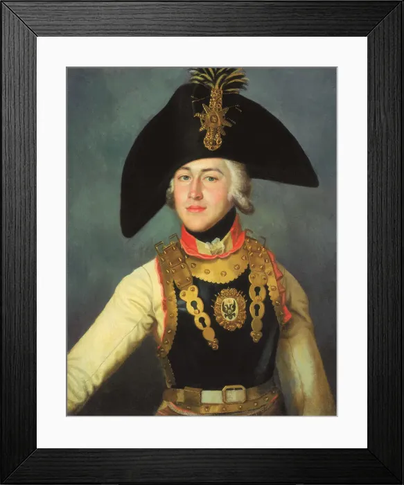 Framed Print : Officer of the Life Guards Cavalry Regiment, 1797-1799. Artist: Anonymous Framed Print : Officer of the Life Guards Cavalry Regiment, 1797-1799. Artist: Anonymous