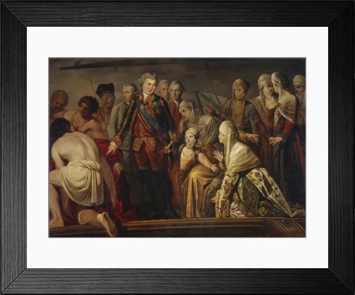 Framed Print : Count Alexey Grigoryevich Orlov after the Victory of Chesma, Second Half of the 18th cen Artist: Anonymous Framed Print : Count Alexey Grigoryevich Orlov after the Victory of Chesma, Second Half of the 18th cen Artist: Anonymous
