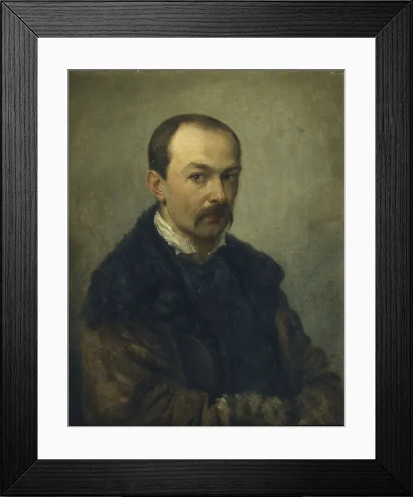 Framed Print : Portrait of the painter Pavel Andreyevich Fedotov (1815-1852), before 1852. Artist: Anonymous Framed Print : Portrait of the painter Pavel Andreyevich Fedotov (1815-1852), before 1852. Artist: Anonymous