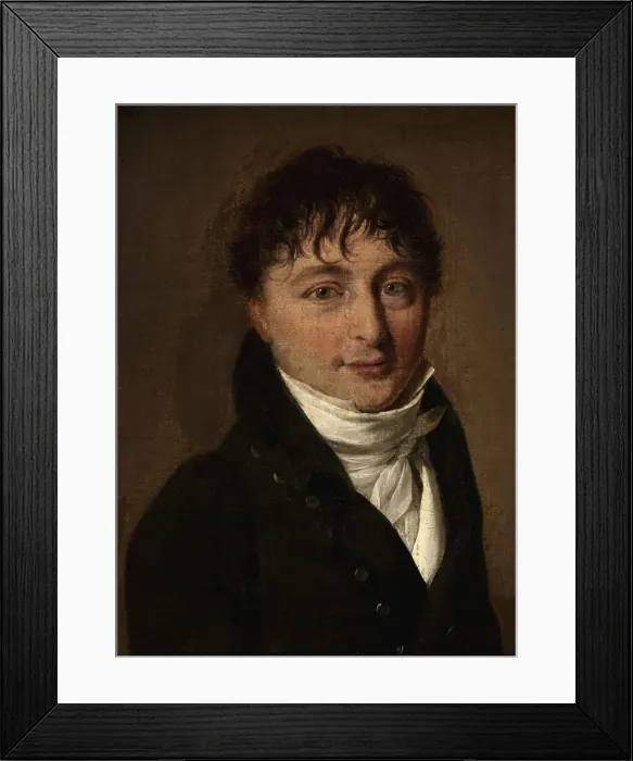 Framed Print : Portrait of the composer Charles Gounod (1818-1893). Artist: Boilly, Louis-Leopold (1761-1845) Framed Print : Portrait of the composer Charles Gounod (1818-1893). Artist: Boilly, Louis-Leopold (1761-1845)