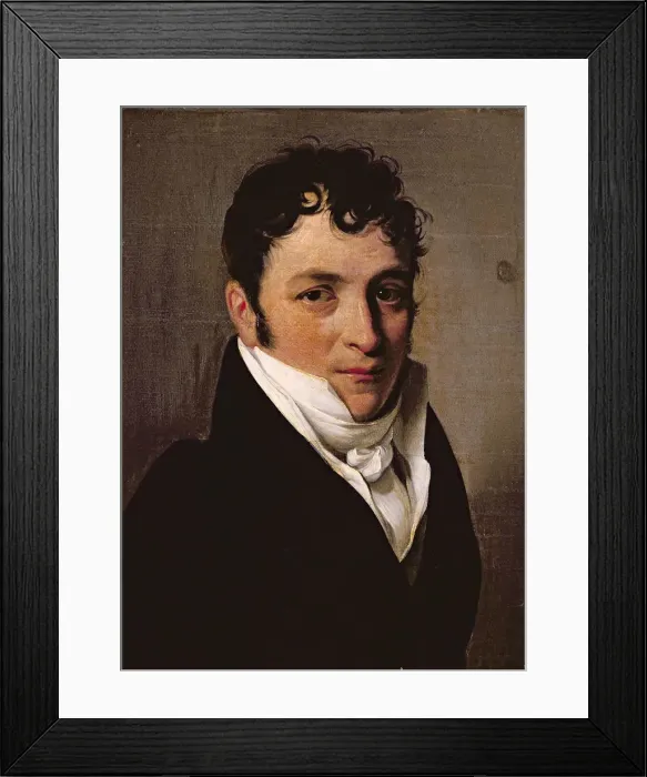 Framed Print : Portrait of the singer Pierre-Jean Garat (1762-1823). Artist: Boilly, Louis-Leopold (1761-1845) Framed Print : Portrait of the singer Pierre-Jean Garat (1762-1823). Artist: Boilly, Louis-Leopold (1761-1845)